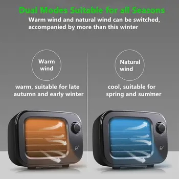 Retro Heater Fan Constant Warm Fan EU US Ceramics Heating Hand Warmer Automatic Constant Temperature Electric Warmer Resist Cold
Retro Heater Fan Constant Warm Fan EU US Ceramics Heating Hand Warmer Automatic Constant Temperature Electric Warmer Resist Cold