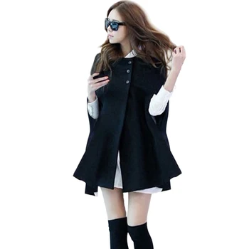 New Autumn Winter Women Poncho Warm Coats Fashion Casual Cloak Long Woolen All-match Lady Shawl Knitted Cape
New Autumn Winter Women Poncho Warm Coats Fashion Casual Cloak Long Woolen All-match Lady Shawl Knitted Cape