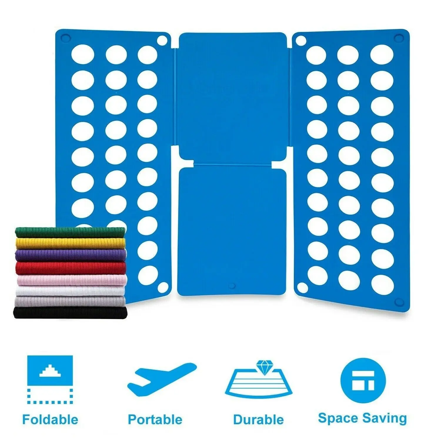 

Quality Magic Clothes Folder T Shirts Jumpers Organizer Fold Save Time Quick Clothes Folding Board Clothes Holder for Kids