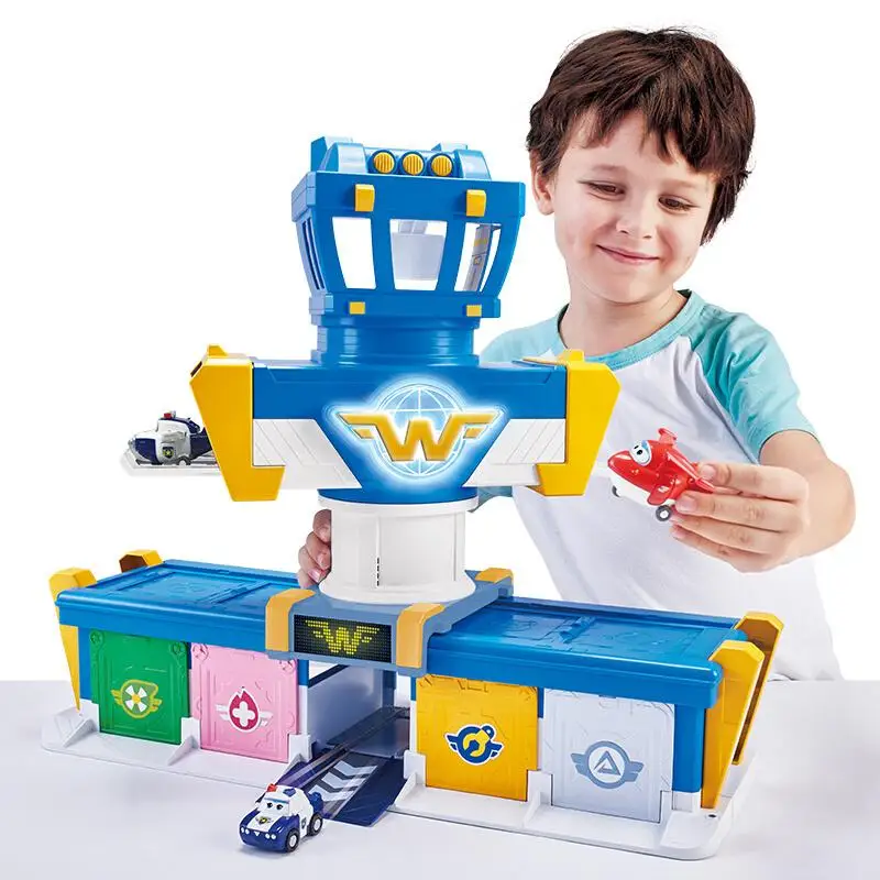 Super Wings International Airport Headquarters Scene with Sound and Light Action Figures Transformer Toys for Christmas Gifts
Super Wings International Airport Headquarters Scene with Sound and Light Action Figures Transformer Toys for Christmas Gifts