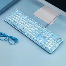 LED punk backlit professional wired mechanical gaming keyboard 2021 new model suitable for office and gaming
LED punk backlit professional wired mechanical gaming keyboard 2021 new model suitable for office and gaming