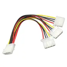 20cm Big 4-pin 1-to-3 Male to Female IDE Molex Power Extension Cable Adapter Cord for Computer PC
20cm Big 4-pin 1-to-3 Male to Female IDE Molex Power Extension Cable Adapter Cord for Computer PC
