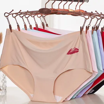 Women Briefs Solid Color Soft Cotton Print Stitching Briefs Seamless Panties Solid Ultra-thin Panties Underwear Sexy Briefs
Women Briefs Solid Color Soft Cotton Print Stitching Briefs Seamless Panties Solid Ultra-thin Panties Underwear Sexy Briefs