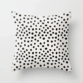 

Customized polka dots animal spots Pattern Unique Fashion Square Zippered Pillowcase Nice Pillow Cover Fans Gift Pillow Sham