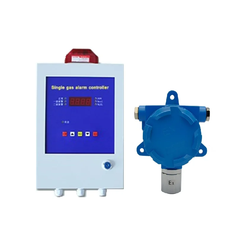 Wall mounted lpg gas leak alarm control panel/gas detector controller with transmitter
Wall mounted lpg gas leak alarm control panel/gas detector controller with transmitter