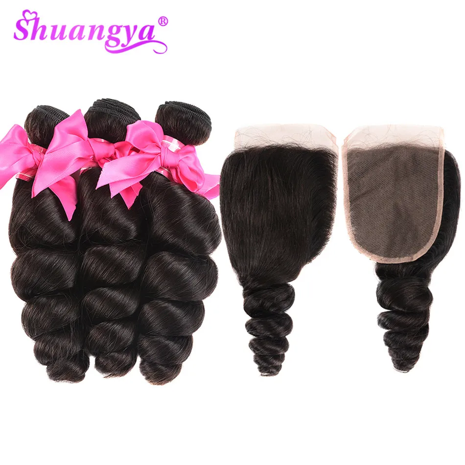 Peruvian Loose Wave Bundles With Closure Remy Hair Human Hair Bundles With Closure 3/4 Bundles With Closure Hair extension
Peruvian Loose Wave Bundles With Closure Remy Hair Human Hair Bundles With Closure 3/4 Bundles With Closure Hair extension
