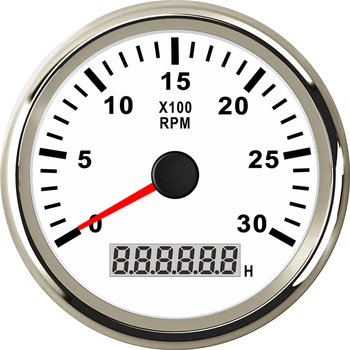 1pc 0-3000RPM Tachometers Tuning 85mm Waterproof Revolution Meters with Hourmeters and Blue Backlight for Car Truck Boat
1pc 0-3000RPM Tachometers Tuning 85mm Waterproof Revolution Meters with Hourmeters and Blue Backlight for Car Truck Boat