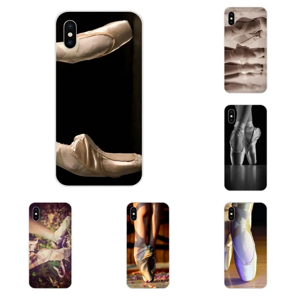 For Huawei Honor Nova Note 5 5I 8A 8X 10 Pro 9X Moto G G2 G3 G4 G5 G6 G7 Plus Soft Case Covers Ballet Ballerina Dancer Shoes | Мобильные