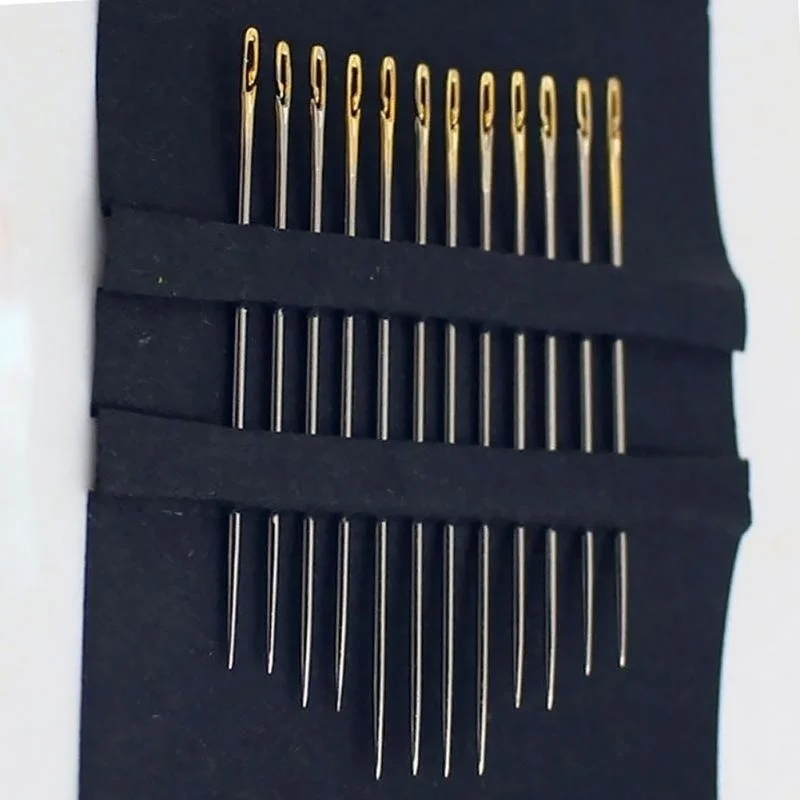 12pcs /set Sewing Needles Multi-size Side Opening Stainless Steel Darning Sewing Household Hand Tools Diy Jewelry Accessories
12pcs /set Sewing Needles Multi-size Side Opening Stainless Steel Darning Sewing Household Hand Tools Diy Jewelry Accessories