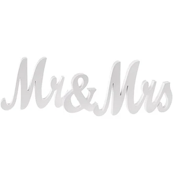 White Wood Sign Vintage Style Mr and Mrs Sign Mr & Mrs Wooden Letters Rustic Wedding Signs for Wedding Table,Photo
White Wood Sign Vintage Style Mr and Mrs Sign Mr & Mrs Wooden Letters Rustic Wedding Signs for Wedding Table,Photo