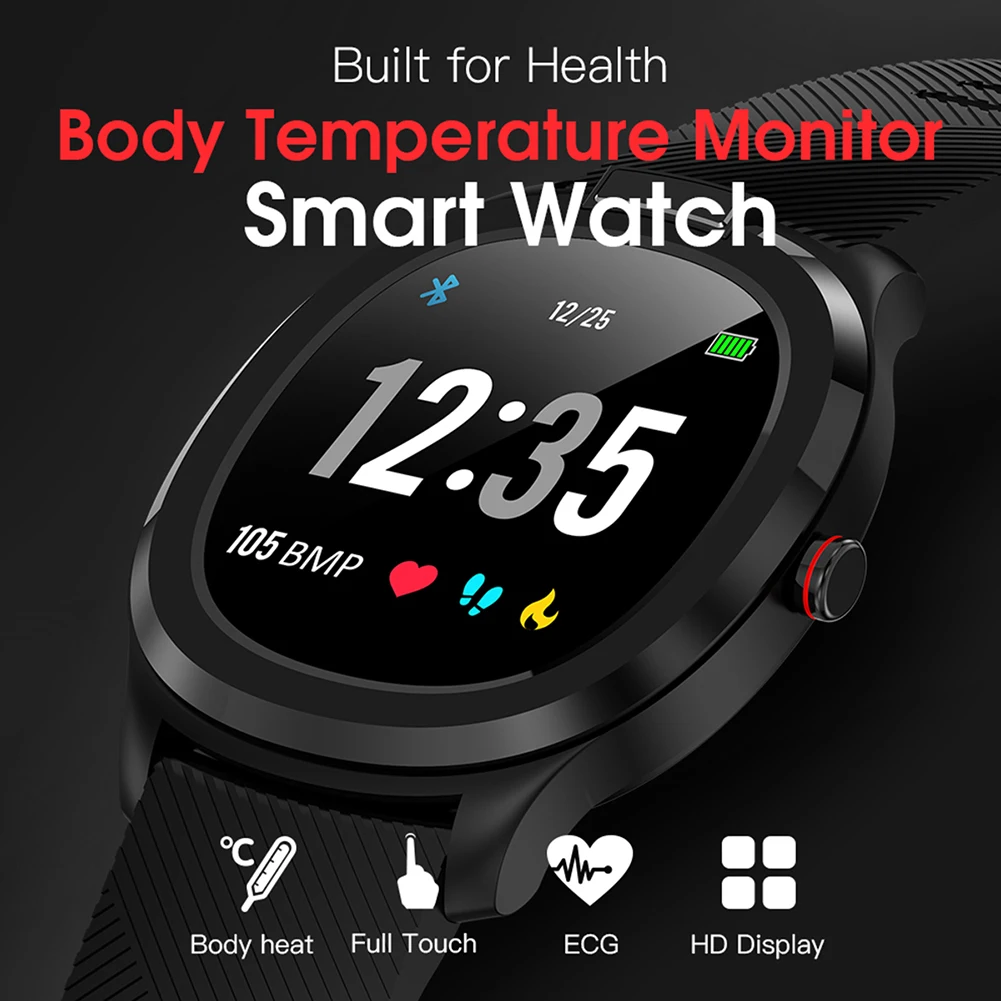 Smart Watch Bluetooth 4.0 Health1.3" Touch Screen Music Control Message Reminder Sleep Monitor for Android iOS
Smart Watch Bluetooth 4.0 Health1.3" Touch Screen Music Control Message Reminder Sleep Monitor for Android iOS