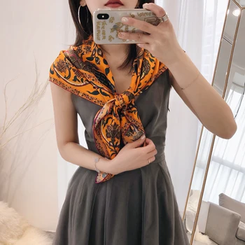 100% Silk Twill 19 New Scarf Women Beautiful Headband Shawl Scarves Hijab Wraps Foulard Tree of Life Pattern 90*90cm
100% Silk Twill 19 New Scarf Women Beautiful Headband Shawl Scarves Hijab Wraps Foulard Tree of Life Pattern 90*90cm