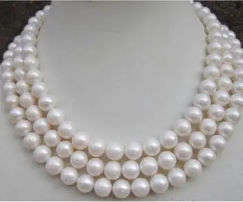 Jewelry Free Shipping 8-9MM AAA NATURAL PERFECT ROUND SOUTH SEA WHITE PEARL NECKLACE 50" Factory Wholesale price Women
Jewelry Free Shipping 8-9MM AAA NATURAL PERFECT ROUND SOUTH SEA WHITE PEARL NECKLACE 50" Factory Wholesale price Women