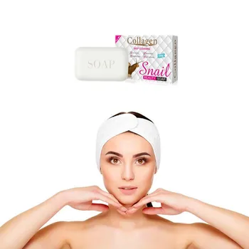 Comfortable and refreshing soap dust removing acne removing pore cleaning soap snail essence active crystal moisturizing
Comfortable and refreshing soap dust removing acne removing pore cleaning soap snail essence active crystal moisturizing