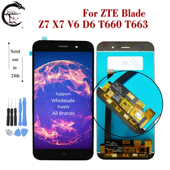 5.0" LCD For ZTE Blade Z7 X7 V6 D6 T660 T663 LCD Full Display Touch Panel Screen Digitizer Sensor Assembly For ZTE X7 V6 Display
5.0" LCD For ZTE Blade Z7 X7 V6 D6 T660 T663 LCD Full Display Touch Panel Screen Digitizer Sensor Assembly For ZTE X7 V6 Display