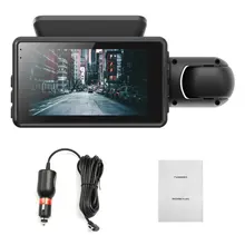 1080p Three Inch Display Screen Driving Recorder A68 With Double Lens Adjustable Interior Lens Driving Recorder
1080p Three Inch Display Screen Driving Recorder A68 With Double Lens Adjustable Interior Lens Driving Recorder