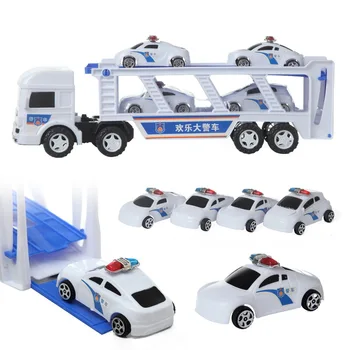 Children's Cartoon Scene Simulation Plastic Toy Set Model Inertia Double-layer Trailer Mini Car Model Toy Boy Birthday Gift
Children's Cartoon Scene Simulation Plastic Toy Set Model Inertia Double-layer Trailer Mini Car Model Toy Boy Birthday Gift