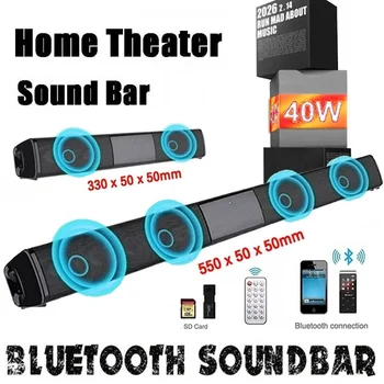 New 550mm Wireless Bluetooth Soundbar TV Home Theater Soundbar Wireless Bluetooth Soundbar Speaker With/Without Remote Control
New 550mm Wireless Bluetooth Soundbar TV Home Theater Soundbar Wireless Bluetooth Soundbar Speaker With/Without Remote Control