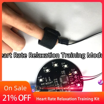 Heart Rate Sensor Relaxation Training Modules Meditation Trainer HRV Monitoring with Pulse Sensor for Arduino Development
Heart Rate Sensor Relaxation Training Modules Meditation Trainer HRV Monitoring with Pulse Sensor for Arduino Development