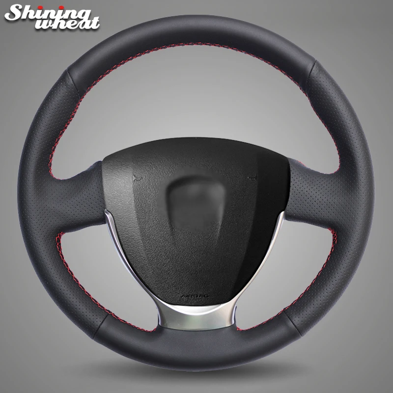 Shining wheat Black Artificial Leather Car Steering Wheel Cover for Lada Granta 2018-2019 Priora 2 2013-2018 Kalina 2
Shining wheat Black Artificial Leather Car Steering Wheel Cover for Lada Granta 2018-2019 Priora 2 2013-2018 Kalina 2