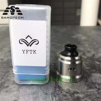 YFTK Taifun RDA 22MM Tank Rebuildable Dripping Atomizer double coils 316 SS RDA E Cigarette vaporizer Fit 510T VS HAKU VENNA V2
YFTK Taifun RDA 22MM Tank Rebuildable Dripping Atomizer double coils 316 SS RDA E Cigarette vaporizer Fit 510T VS HAKU VENNA V2