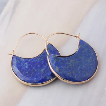 NeeFu WoFu Latest Natural Stone Earrings for Women Lapis Luzuli Drop Dangle Earring Bold Elegant Earring Jewelry Wholesale
NeeFu WoFu Latest Natural Stone Earrings for Women Lapis Luzuli Drop Dangle Earring Bold Elegant Earring Jewelry Wholesale