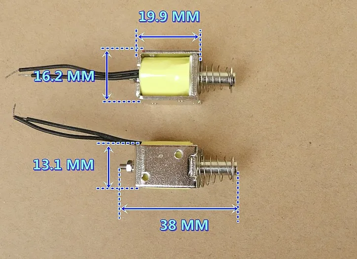 5pcs Through Type Stroke Adjustable 5-10mm Impact Electromagnet Ds-0520s Push-pull DC12V DC
5pcs Through Type Stroke Adjustable 5-10mm Impact Electromagnet Ds-0520s Push-pull DC12V DC