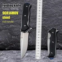 9CR14 Blade G10 Handle TIGEND Pocket Knife Outdoor Camping Survival Hunting Knives Self Defense EDC Tool Folding Knife
9CR14 Blade G10 Handle TIGEND Pocket Knife Outdoor Camping Survival Hunting Knives Self Defense EDC Tool Folding Knife