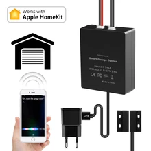 Apple Homekit Smart WiFi Garage Door Sensor Opener Controller Voice Control Wireless Smart Switch Work With Apple Watch Siri
Apple Homekit Smart WiFi Garage Door Sensor Opener Controller Voice Control Wireless Smart Switch Work With Apple Watch Siri