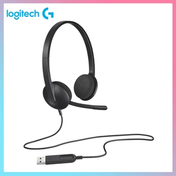 Logitech H340 Headset USB Port Computer headset with Microphone for Windows Mac OS Chrome OS for Game Office Home Headphones
Logitech H340 Headset USB Port Computer headset with Microphone for Windows Mac OS Chrome OS for Game Office Home Headphones
