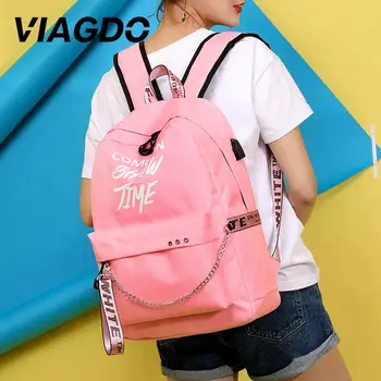 Girls Ribbons Backpack Women Backpack Travel Hiking Teenagers Letters Print Outdoor Sports Unisex Waterproof USB Charge
Girls Ribbons Backpack Women Backpack Travel Hiking Teenagers Letters Print Outdoor Sports Unisex Waterproof USB Charge