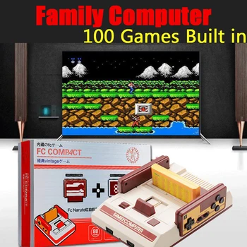 RS-35 Mini Video Game Console AV TV Output 100 Games Arcade Retro Classic Handheld 2 Wired Controllers Gamepads Support NES FC
RS-35 Mini Video Game Console AV TV Output 100 Games Arcade Retro Classic Handheld 2 Wired Controllers Gamepads Support NES FC