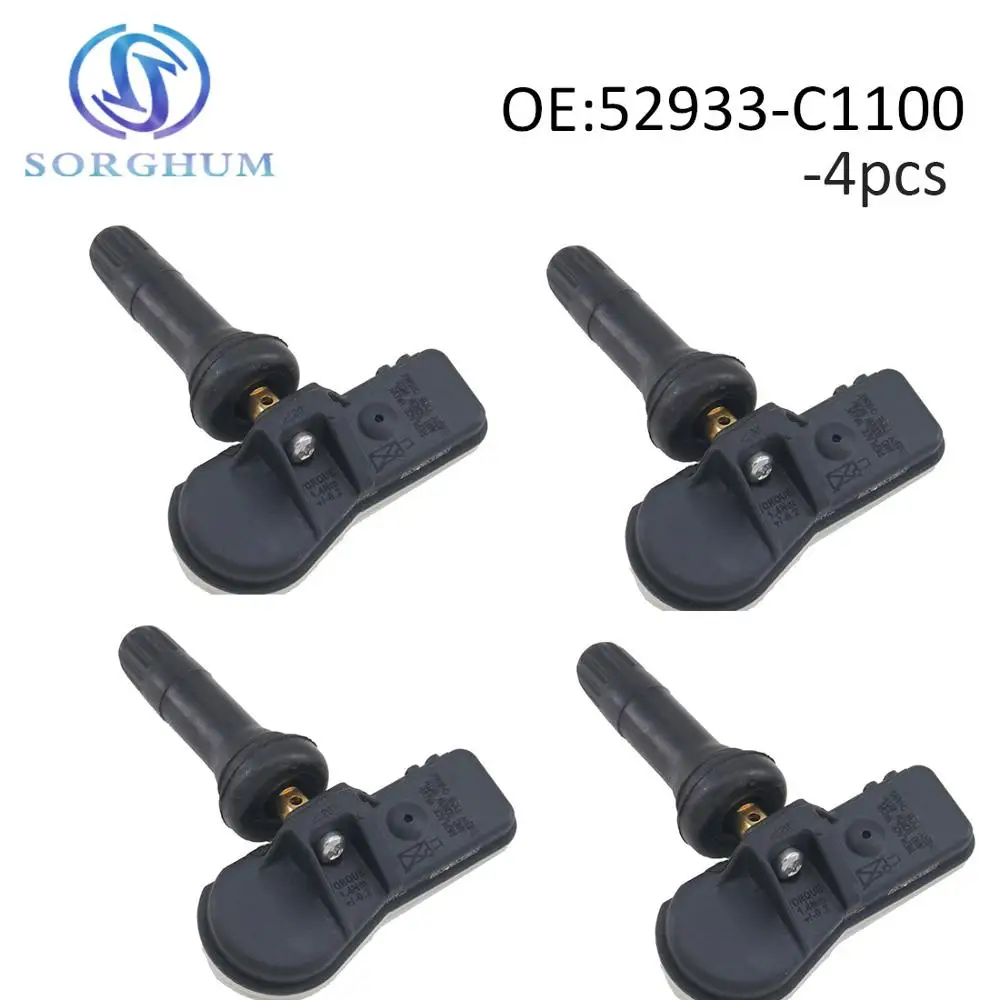 52933-C1100 Tire Pressure Monitor Sensor TPMS Fits for Hyundai Creta IX25 Tucson I40 IX35 Sonata
52933-C1100 Tire Pressure Monitor Sensor TPMS Fits for Hyundai Creta IX25 Tucson I40 IX35 Sonata