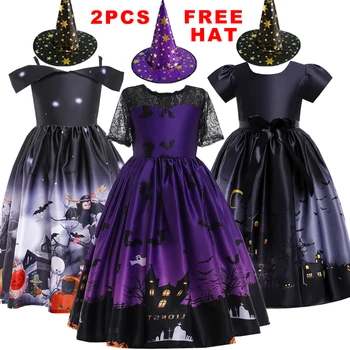 Winter Halloween Dress Girl Costume Pumpkin Witch Vampire Ghost Kid Clothe Party Prom Cosplay Christmas Princess Dress 8 12 Year
Winter Halloween Dress Girl Costume Pumpkin Witch Vampire Ghost Kid Clothe Party Prom Cosplay Christmas Princess Dress 8 12 Year