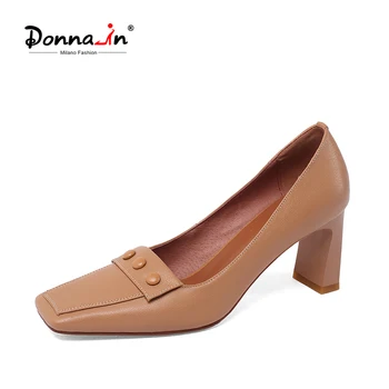 Donna-in French Retro Shoes For Women Heels 2020 New Square Toe Female Pumps Genuine Leather Fashion Autumn Shallow Female Shoe
Donna-in French Retro Shoes For Women Heels 2020 New Square Toe Female Pumps Genuine Leather Fashion Autumn Shallow Female Shoe