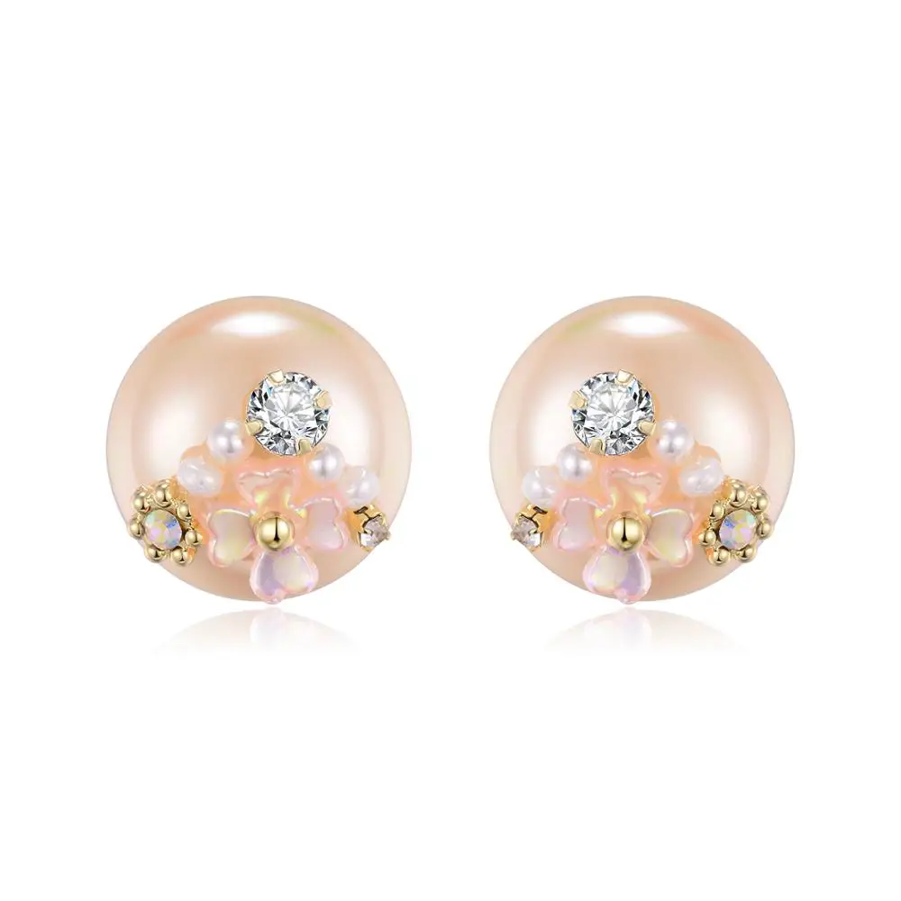 New Arrival 1 Pair Lovely Pearl Earrings Shell Flower Elegant Accessories Ear Jewelry for Office Lady Statement Stud Earring
New Arrival 1 Pair Lovely Pearl Earrings Shell Flower Elegant Accessories Ear Jewelry for Office Lady Statement Stud Earring