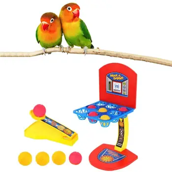 Bird Intelligence Mini Basketball Stand Set Desktop Table Parrot Educational Toy
Bird Intelligence Mini Basketball Stand Set Desktop Table Parrot Educational Toy