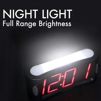 Digital LED Alarm Clock Full Range Brightness Night Light with Dimmer and Snooze Electronic Desktop Digital Table Clocks
Digital LED Alarm Clock Full Range Brightness Night Light with Dimmer and Snooze Electronic Desktop Digital Table Clocks
