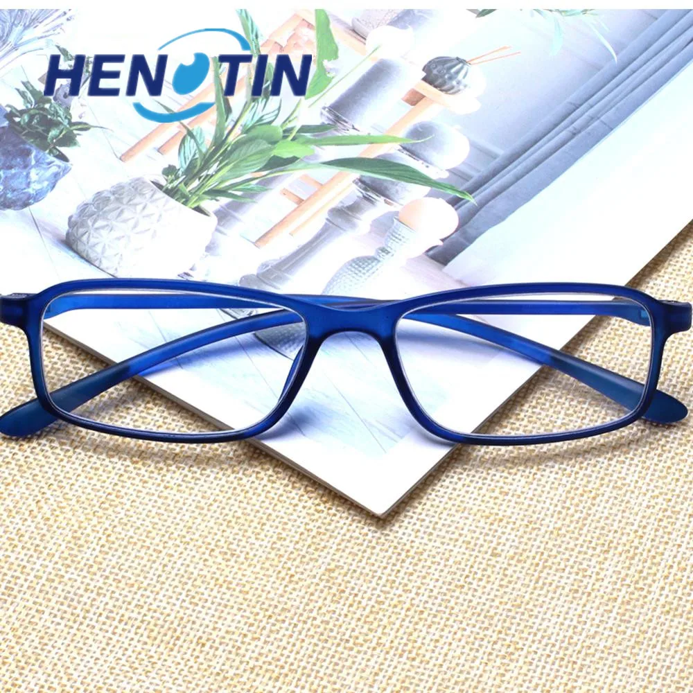 Henotin Stylish Rectangular Reading Glasses, Spring Hinge, Male and Female Readers Glasses, Diopter 0.5 1.75 2.0 3.0 4.0...
Henotin Stylish Rectangular Reading Glasses, Spring Hinge, Male and Female Readers Glasses, Diopter 0.5 1.75 2.0 3.0 4.0...