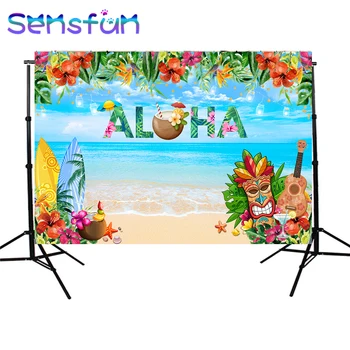 sxy339 Aloha Luau Party Backdrop for Tropical Hawaiian Beach Photography Background Baby Shower Banner cake table photo booth
sxy339 Aloha Luau Party Backdrop for Tropical Hawaiian Beach Photography Background Baby Shower Banner cake table photo booth