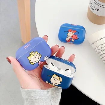 Cute Cartoon Charlie Brown Sally Headphone Cases for Apple Airpods Pro 3 Hard Plastic Protection Earphone Cover
Cute Cartoon Charlie Brown Sally Headphone Cases for Apple Airpods Pro 3 Hard Plastic Protection Earphone Cover