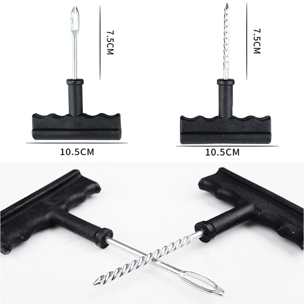 Car Tire Repair Tools Tubeless Tyre Puncture Repair Plug Kit Needle Patch Fix Tool Cement Useful Sets Auto Tire Repair Tools Car Tire Repair Tools Tubeless Tyre Puncture Repair Plug Kit Needle Patch Fix Tool Cement Useful Sets Auto Tire Repair Tools