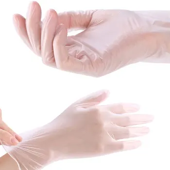 20/50/100pcs Disposable PVC Gloves White Non-Slip Acid and Alkali Laboratory Rubber Gloves Household Cleaning Products
20/50/100pcs Disposable PVC Gloves White Non-Slip Acid and Alkali Laboratory Rubber Gloves Household Cleaning Products