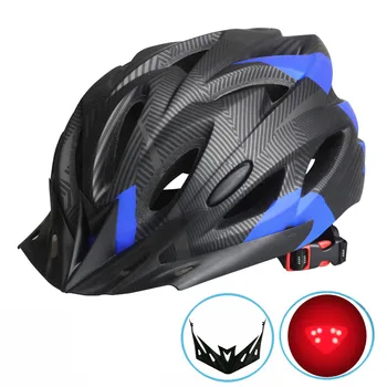 Ultralight Cycling Bike Helmet EPS + PC Cover MTB Road Bike Helmet Fully-mold Cycling Cycling Helmet Safely Cap LED Safety Ligh
Ultralight Cycling Bike Helmet EPS + PC Cover MTB Road Bike Helmet Fully-mold Cycling Cycling Helmet Safely Cap LED Safety Ligh