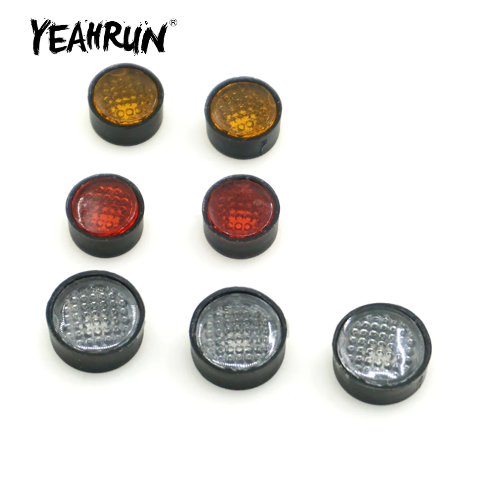 YEAHRUN, 1 комплект, пластиковые круглые лампы, чашки, абажур, задняя фара, фотовспышка, крышка для D90 1/10 RC Гусеничный автомобиль, обновленные детали
YEAHRUN, 1 комплект, пластиковые круглые лампы, чашки, абажур, задняя фара, фотовспышка, крышка для D90 1/10 RC Гусеничный автомобиль, обновленные детали
