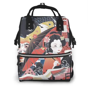 Mummy Bag Japan Concept Nappy Backpack Large Capacity Stroller Bag Mom Baby Multi-function Waterproof Outdoor Diaper Bags
Mummy Bag Japan Concept Nappy Backpack Large Capacity Stroller Bag Mom Baby Multi-function Waterproof Outdoor Diaper Bags