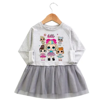 LOL Surprise Girls Princess Long Sleeve Dresses Spring Autumn Baby Cotton Dress Skirt Clothing Dancing Children Clothes
LOL Surprise Girls Princess Long Sleeve Dresses Spring Autumn Baby Cotton Dress Skirt Clothing Dancing Children Clothes