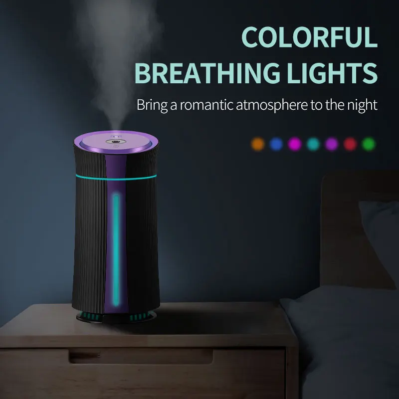 1100Ml Air Humidifier USB Diffuser Aroma Essential Oil LED Night Light Ultrasonic Humidifier Mist Purifier Humidifier for Home
1100Ml Air Humidifier USB Diffuser Aroma Essential Oil LED Night Light Ultrasonic Humidifier Mist Purifier Humidifier for Home
