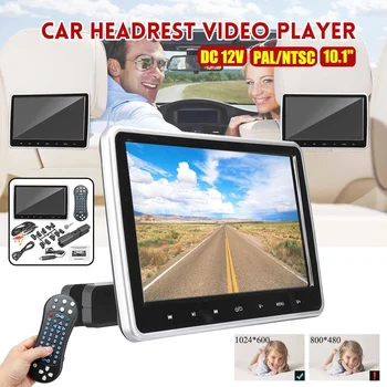 10.1'' HD Car Headrest Monitor DVD Video Player USB/SD/HDMI/IR/FM LCD Digital Screen Touches Button Game Remote Control
10.1'' HD Car Headrest Monitor DVD Video Player USB/SD/HDMI/IR/FM LCD Digital Screen Touches Button Game Remote Control