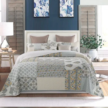 New 100% Cotton Printing Bedspread King Size Washed Bed Cover 3Pcs Sets Summer Air Conditioning Quilts Blankets With pillowcase
New 100% Cotton Printing Bedspread King Size Washed Bed Cover 3Pcs Sets Summer Air Conditioning Quilts Blankets With pillowcase